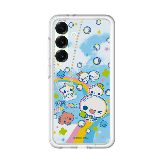 スリムプロテクションプレミアムケース［ ぷくぷくあわわちゃん - レインボー ］