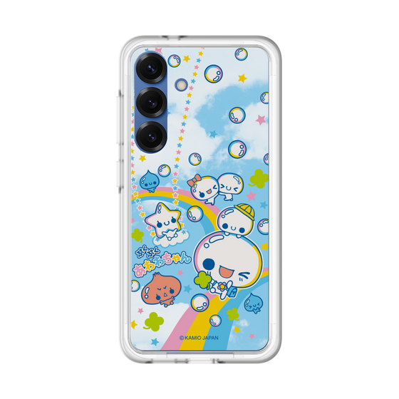 スリムプロテクションプレミアムケース［ ぷくぷくあわわちゃん - レインボー ］