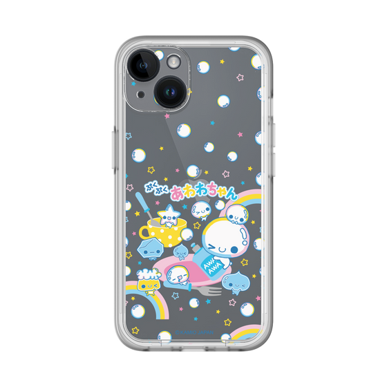 スリムプロテクションプレミアムケース［ ぷくぷくあわわちゃん - しゃぼんだま ］