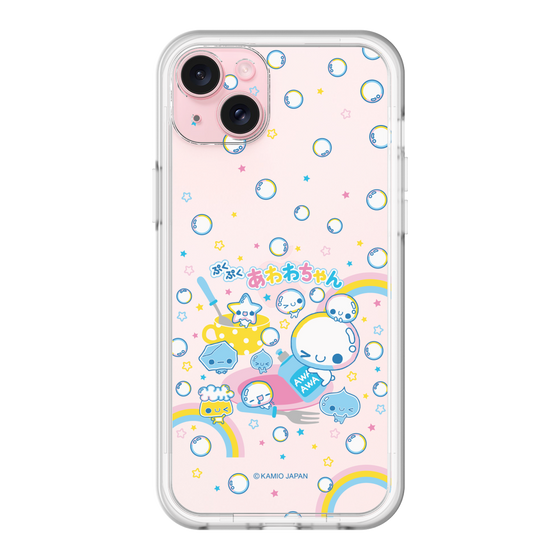 スリムプロテクションプレミアムケース［ ぷくぷくあわわちゃん - しゃぼんだま ］