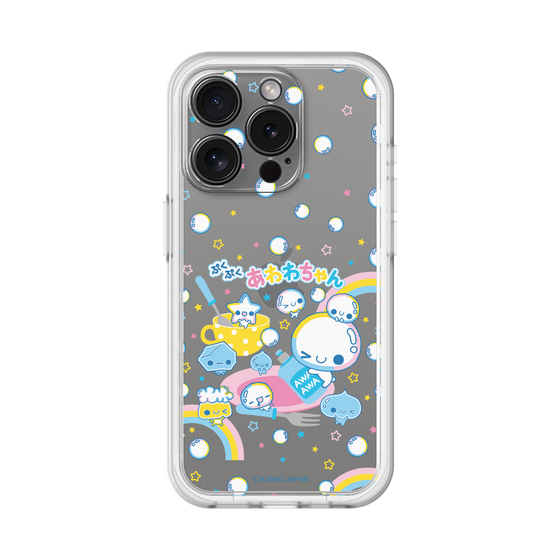 スリムプロテクションプレミアムケース［ ぷくぷくあわわちゃん - しゃぼんだま ］