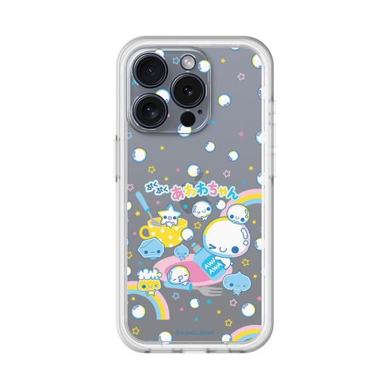 スリムプロテクションプレミアムケース［ ぷくぷくあわわちゃん - しゃぼんだま ］