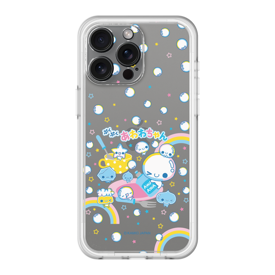 スリムプロテクションプレミアムケース［ ぷくぷくあわわちゃん - しゃぼんだま ］