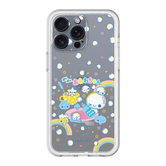 スリムプロテクションプレミアムケース［ ぷくぷくあわわちゃん - しゃぼんだま ］