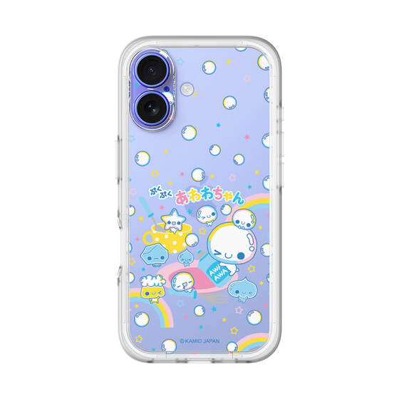 スリムプロテクションプレミアムケース［ ぷくぷくあわわちゃん - しゃぼんだま ］