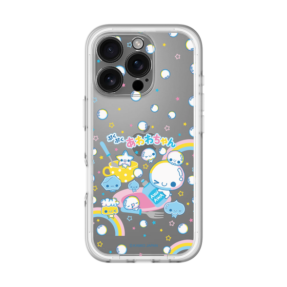 スリムプロテクションプレミアムケース［ ぷくぷくあわわちゃん - しゃぼんだま ］