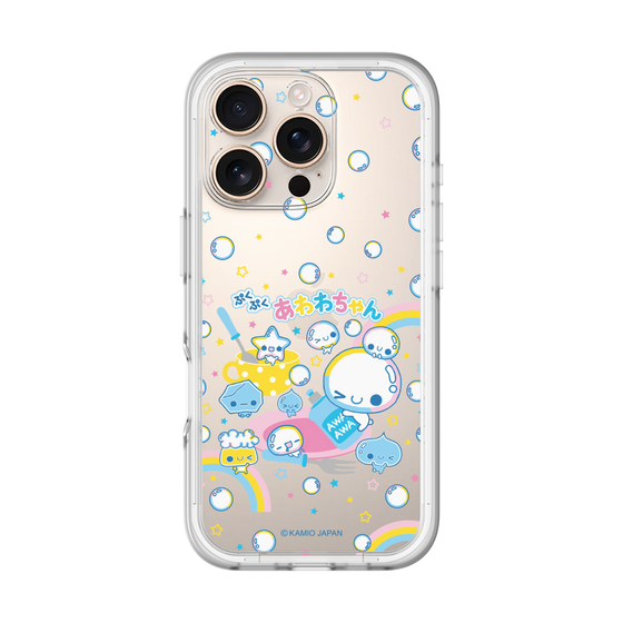 スリムプロテクションプレミアムケース［ ぷくぷくあわわちゃん - しゃぼんだま ］