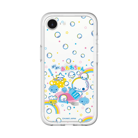 スリムプロテクションプレミアムケース［ ぷくぷくあわわちゃん - しゃぼんだま ］