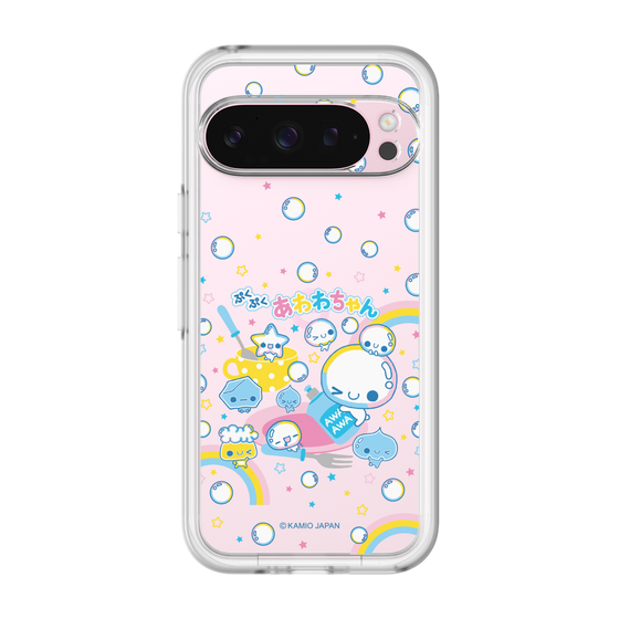 スリムプロテクションプレミアムケース［ ぷくぷくあわわちゃん - しゃぼんだま ］