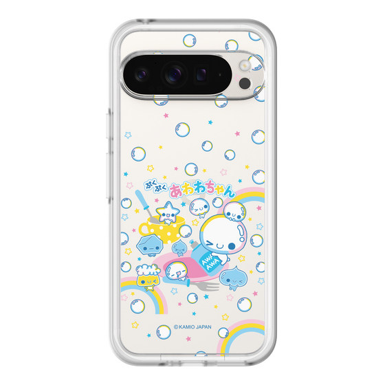 スリムプロテクションプレミアムケース［ ぷくぷくあわわちゃん - しゃぼんだま ］