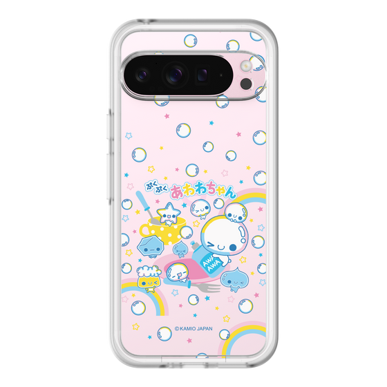 スリムプロテクションプレミアムケース［ ぷくぷくあわわちゃん - しゃぼんだま ］