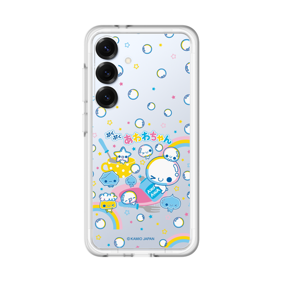 スリムプロテクションプレミアムケース［ ぷくぷくあわわちゃん - しゃぼんだま ］