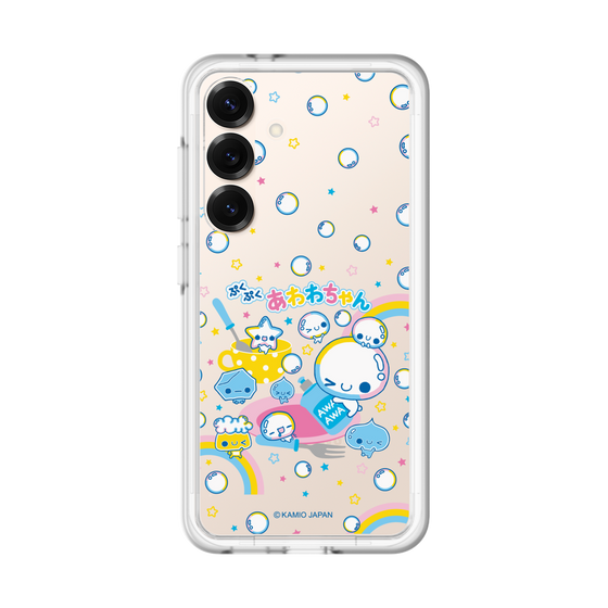 スリムプロテクションプレミアムケース［ ぷくぷくあわわちゃん - しゃぼんだま ］