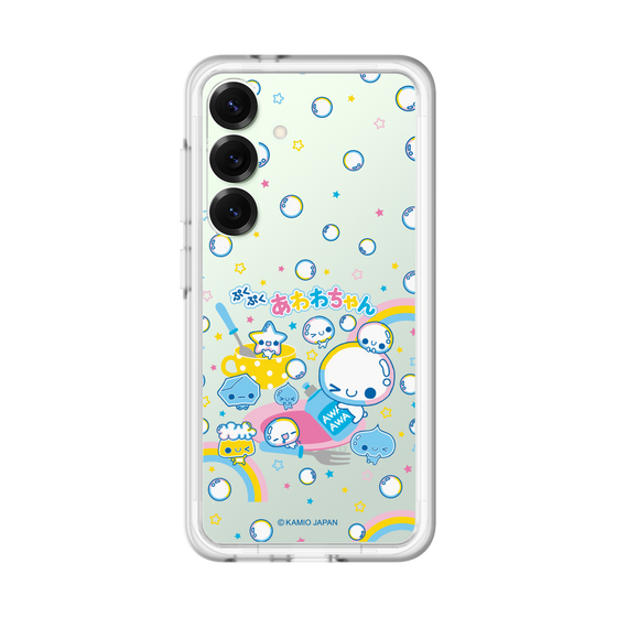 スリムプロテクションプレミアムケース［ ぷくぷくあわわちゃん - しゃぼんだま ］