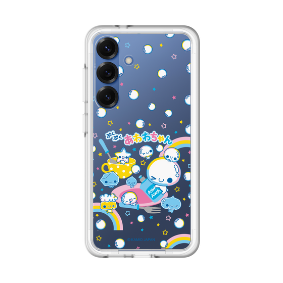 スリムプロテクションプレミアムケース［ ぷくぷくあわわちゃん - しゃぼんだま ］