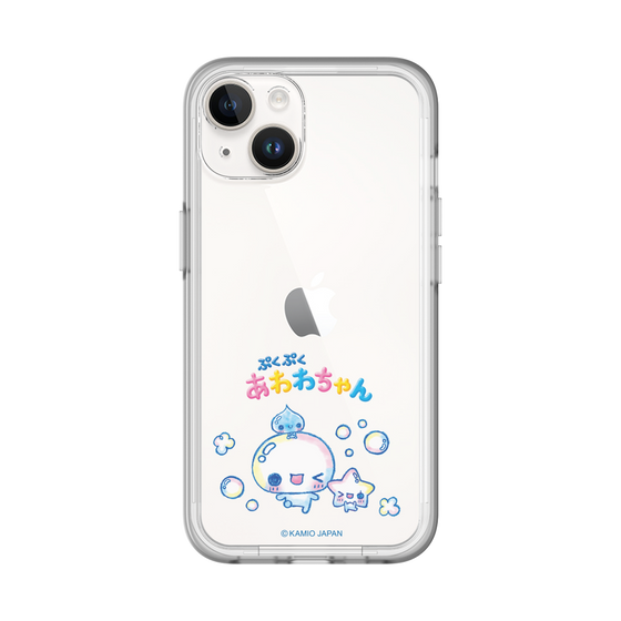 スリムプロテクションプレミアムケース［ ぷくぷくあわわちゃん - 仲良し ］