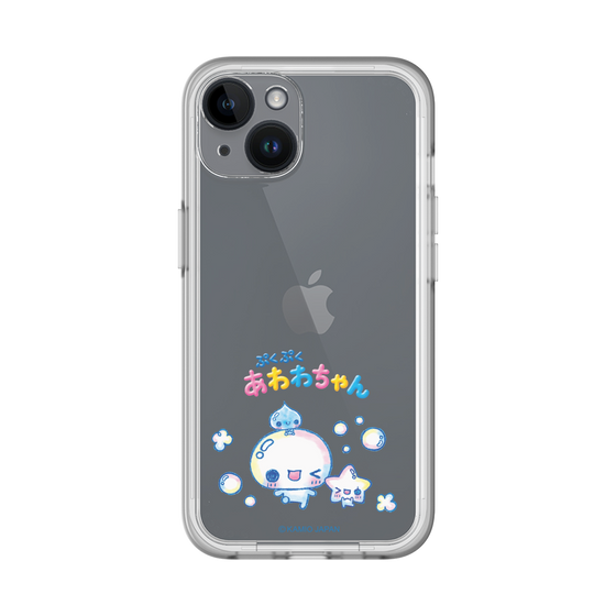 スリムプロテクションプレミアムケース［ ぷくぷくあわわちゃん - 仲良し ］