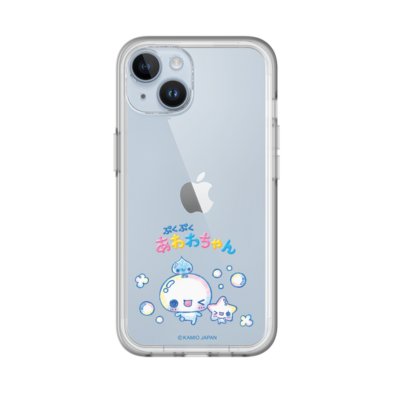 スリムプロテクションプレミアムケース［ ぷくぷくあわわちゃん - 仲良し ］