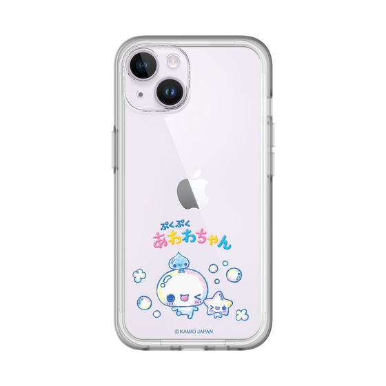 スリムプロテクションプレミアムケース［ ぷくぷくあわわちゃん - 仲良し ］