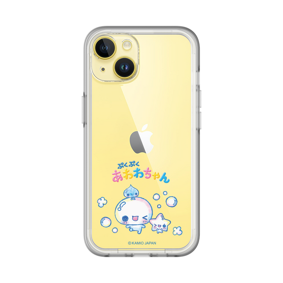 スリムプロテクションプレミアムケース［ ぷくぷくあわわちゃん - 仲良し ］