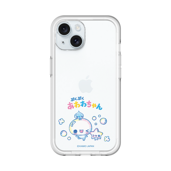 スリムプロテクションプレミアムケース［ ぷくぷくあわわちゃん - 仲良し ］