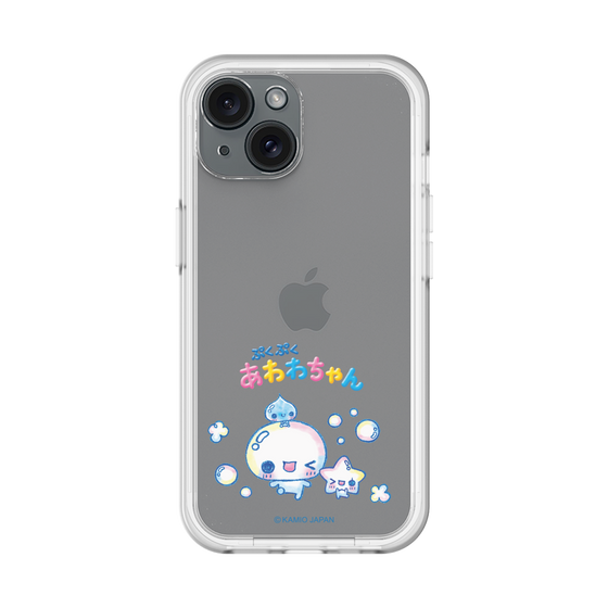 スリムプロテクションプレミアムケース［ ぷくぷくあわわちゃん - 仲良し ］