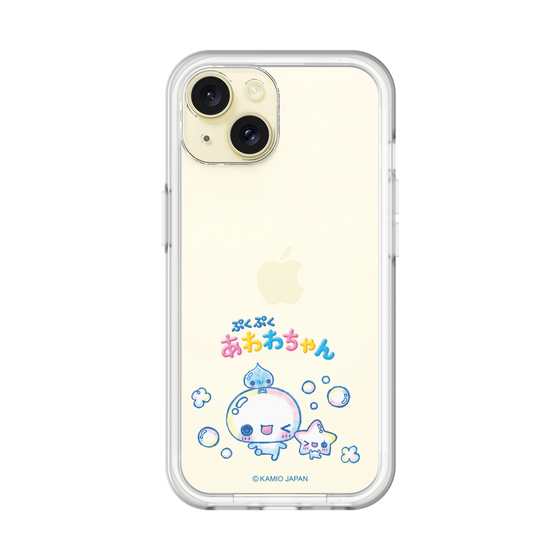 スリムプロテクションプレミアムケース［ ぷくぷくあわわちゃん - 仲良し ］