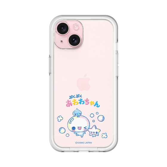 スリムプロテクションプレミアムケース［ ぷくぷくあわわちゃん - 仲良し ］