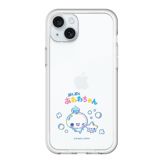 スリムプロテクションプレミアムケース［ ぷくぷくあわわちゃん - 仲良し ］