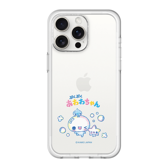 スリムプロテクションプレミアムケース［ ぷくぷくあわわちゃん - 仲良し ］