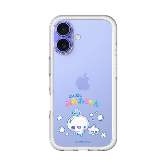 スリムプロテクションプレミアムケース［ ぷくぷくあわわちゃん - 仲良し ］