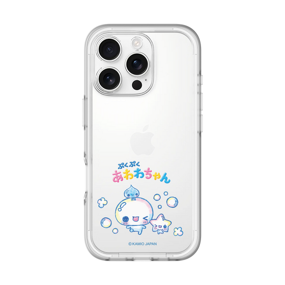 スリムプロテクションプレミアムケース［ ぷくぷくあわわちゃん - 仲良し ］