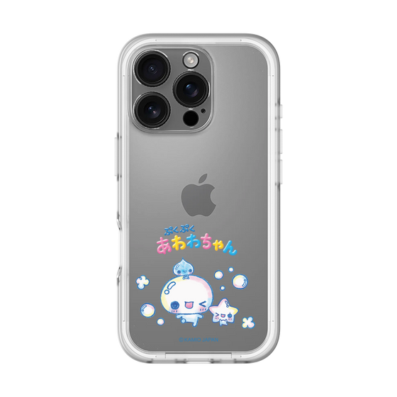 スリムプロテクションプレミアムケース［ ぷくぷくあわわちゃん - 仲良し ］