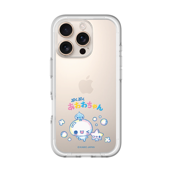 スリムプロテクションプレミアムケース［ ぷくぷくあわわちゃん - 仲良し ］