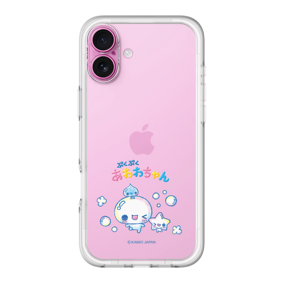 スリムプロテクションプレミアムケース［ ぷくぷくあわわちゃん - 仲良し ］