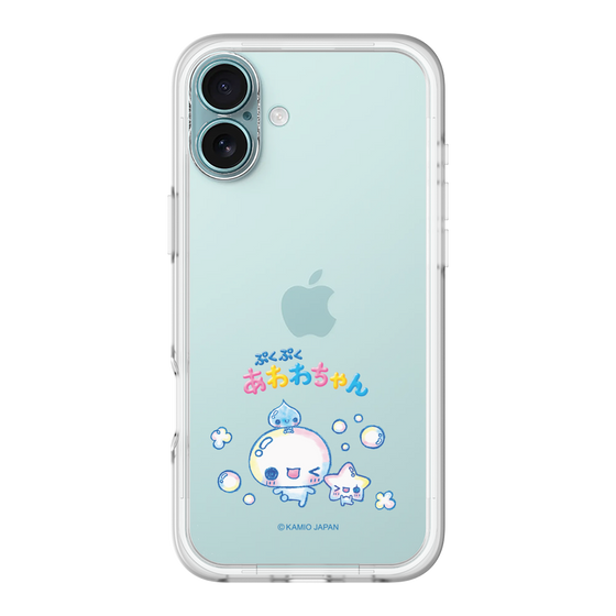スリムプロテクションプレミアムケース［ ぷくぷくあわわちゃん - 仲良し ］