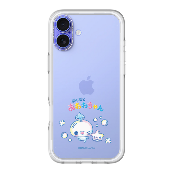 スリムプロテクションプレミアムケース［ ぷくぷくあわわちゃん - 仲良し ］