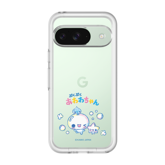 スリムプロテクションプレミアムケース［ ぷくぷくあわわちゃん - 仲良し ］