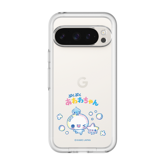 スリムプロテクションプレミアムケース［ ぷくぷくあわわちゃん - 仲良し ］