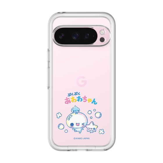 スリムプロテクションプレミアムケース［ ぷくぷくあわわちゃん - 仲良し ］