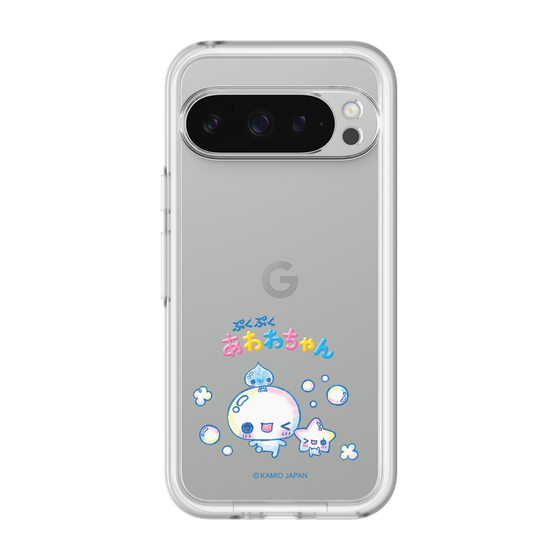 スリムプロテクションプレミアムケース［ ぷくぷくあわわちゃん - 仲良し ］