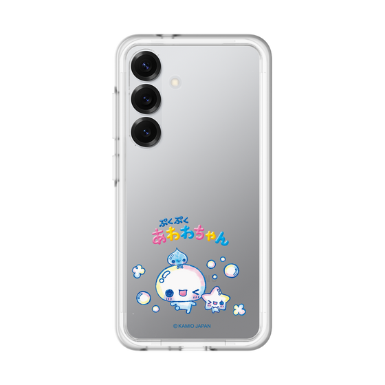 スリムプロテクションプレミアムケース［ ぷくぷくあわわちゃん - 仲良し ］