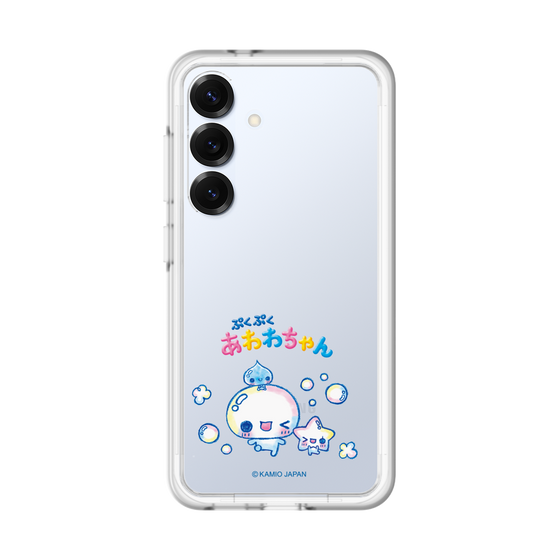 スリムプロテクションプレミアムケース［ ぷくぷくあわわちゃん - 仲良し ］