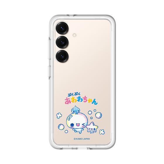スリムプロテクションプレミアムケース［ ぷくぷくあわわちゃん - 仲良し ］