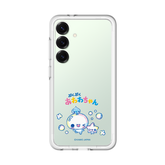 スリムプロテクションプレミアムケース［ ぷくぷくあわわちゃん - 仲良し ］