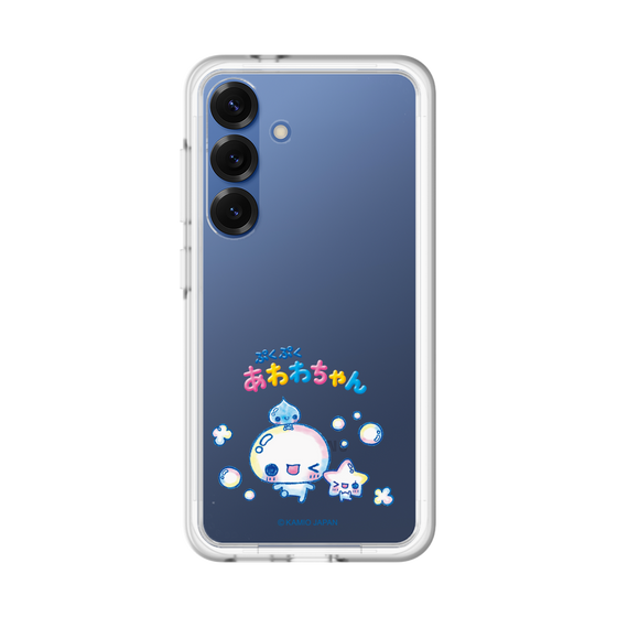 スリムプロテクションプレミアムケース［ ぷくぷくあわわちゃん - 仲良し ］