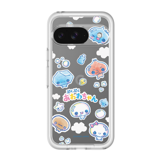 スリムプロテクションプレミアムケース［ ぷくぷくあわわちゃん - ステッカー ］