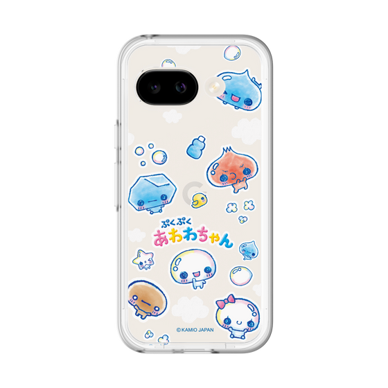 スリムプロテクションプレミアムケース［ ぷくぷくあわわちゃん - ステッカー ］