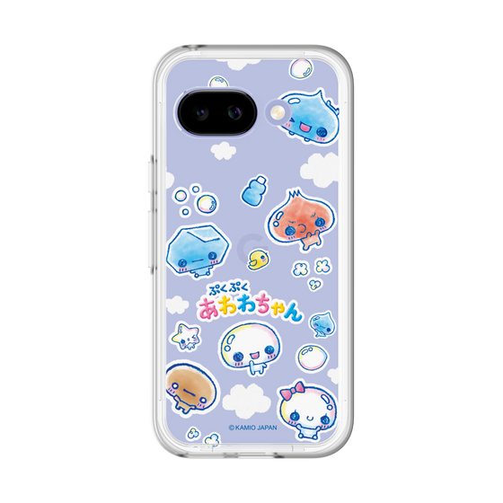 スリムプロテクションプレミアムケース［ ぷくぷくあわわちゃん - ステッカー ］