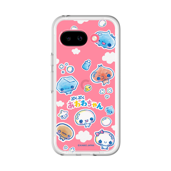 スリムプロテクションプレミアムケース［ ぷくぷくあわわちゃん - ステッカー ］